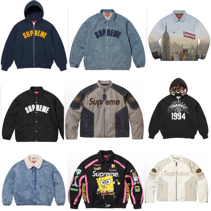 Supreme Hoodies & Jackets Collection [31 styles]