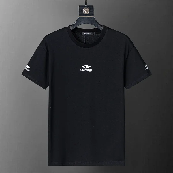 Balenciaga-Style Athletic Short-Sleeve T-Shirt