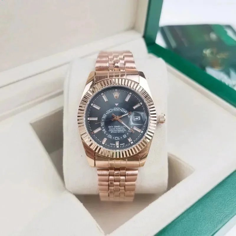 日志天行者 玫瑰金黑