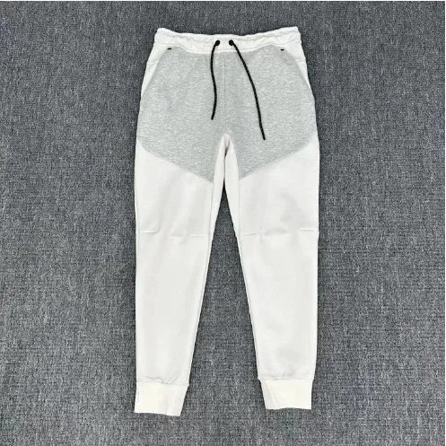Beige with light gray pants