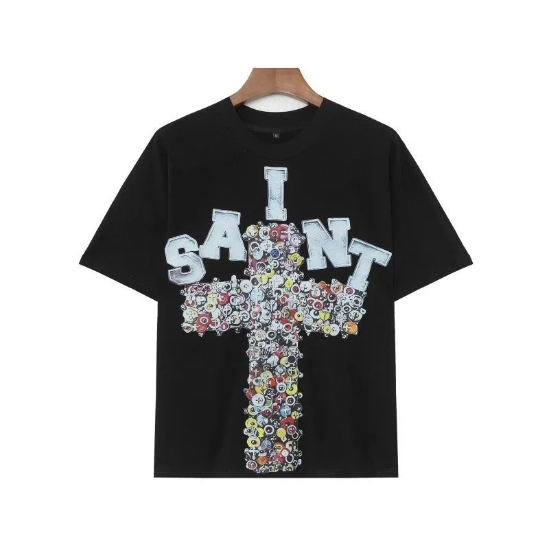 SAINT Colored Eyeball Cross Short-Sleeve - rep koszulki