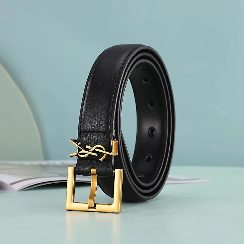 Classic Black with Gold Buckle