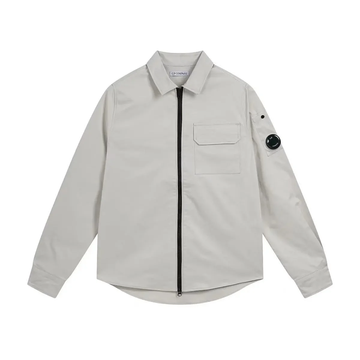 C.P. Company Classic Lens Badge Full-Zip Cargo Shirt Jacket