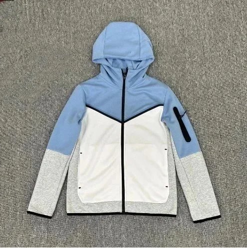 Sky blue and white top