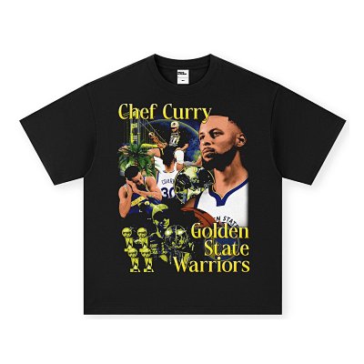 Break Silence Brand Vintage Distressed NBA Star T-Shirt - rep koszulki