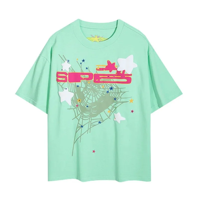 Sp5der Atlanta Spider Web Star Short-Sleeve