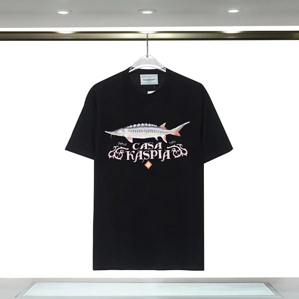 The "Archway" Series Short-Sleeve T-Shirt by the International Light-Luxury Streetwear Brand Casablanca