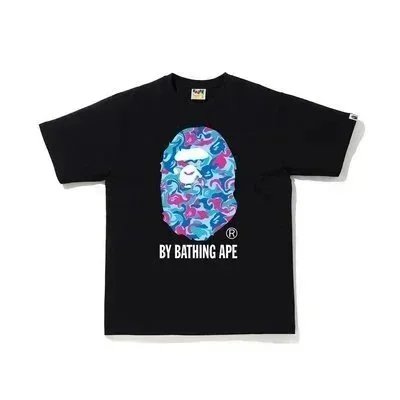 A Bathing Ape T-Shirts Head Graphic — 5051 black