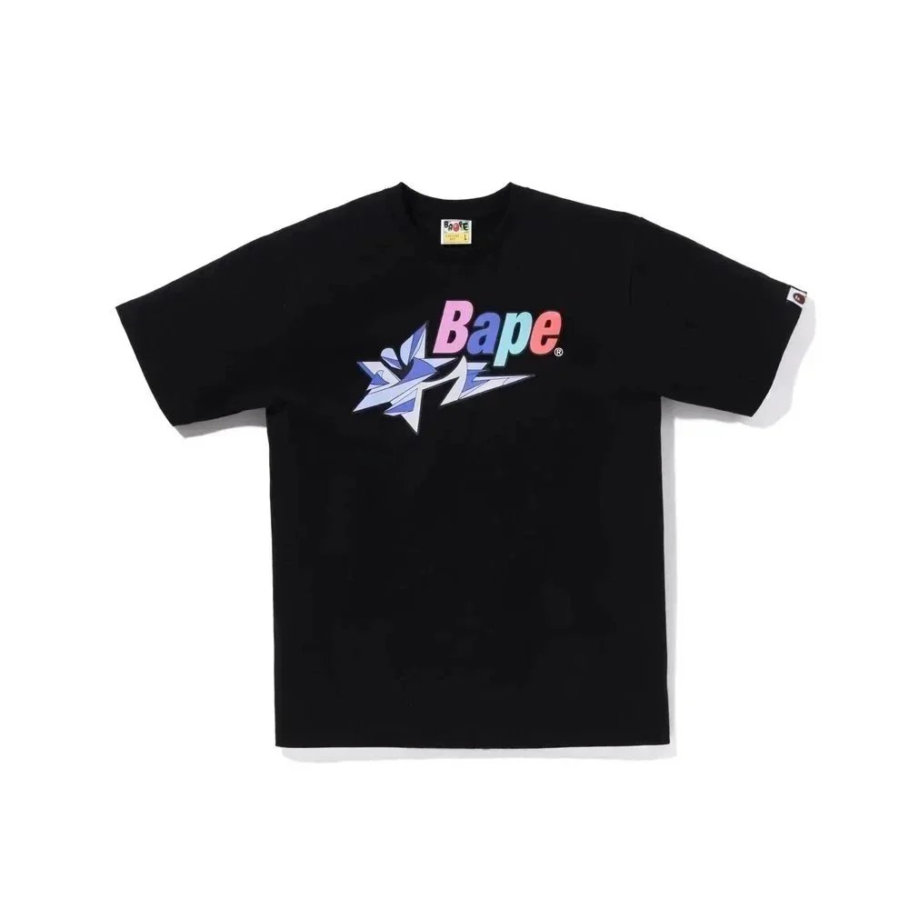 A Bathing Ape T-Shirts Head Graphic — 5062 black