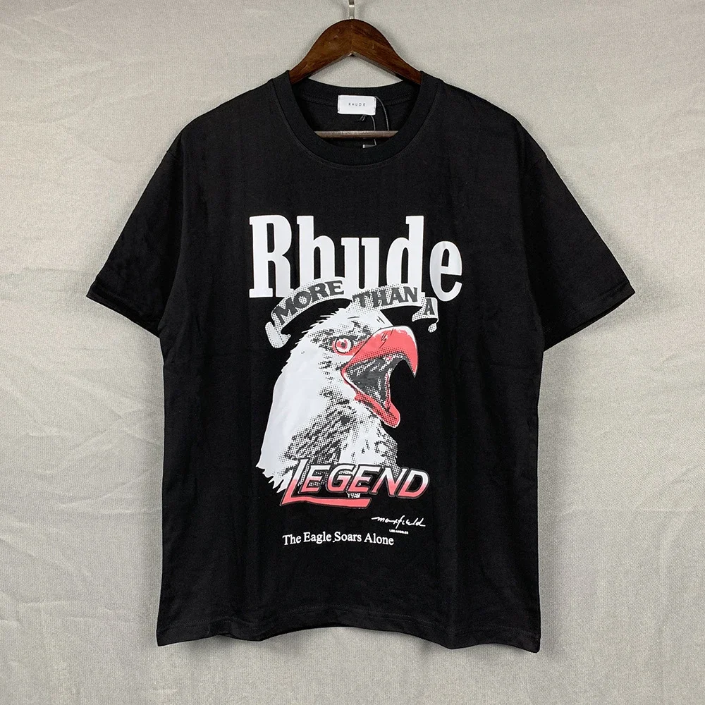 Rhude Bald Eagle Retro American Short-Sleeve