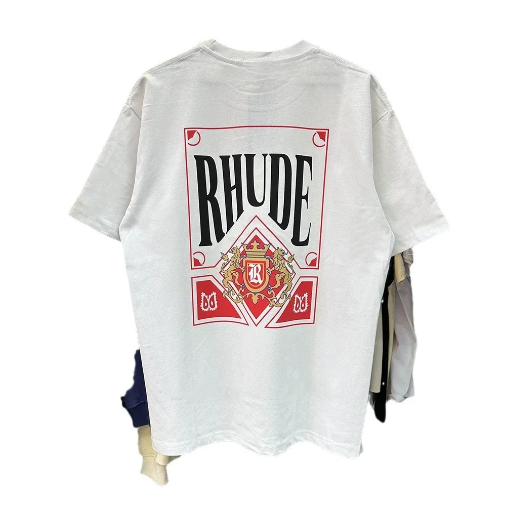 A Collection of Printed Short-Sleeve T-Shirts from American Streetwear Brand Rhude