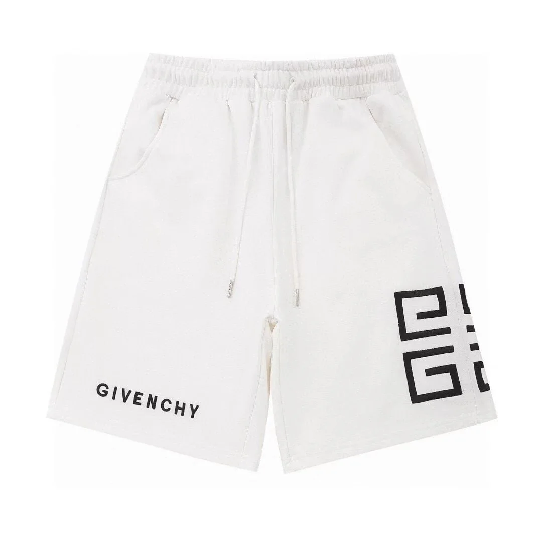 Givenchy White Interlocking 4G Logo Sweat Shorts - rep Givenchy