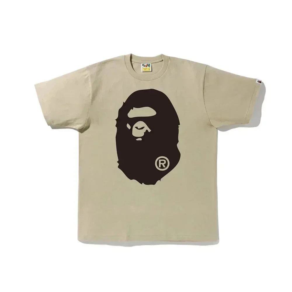 A Bathing Ape T-Shirts Head Graphic — 5058 khakis
