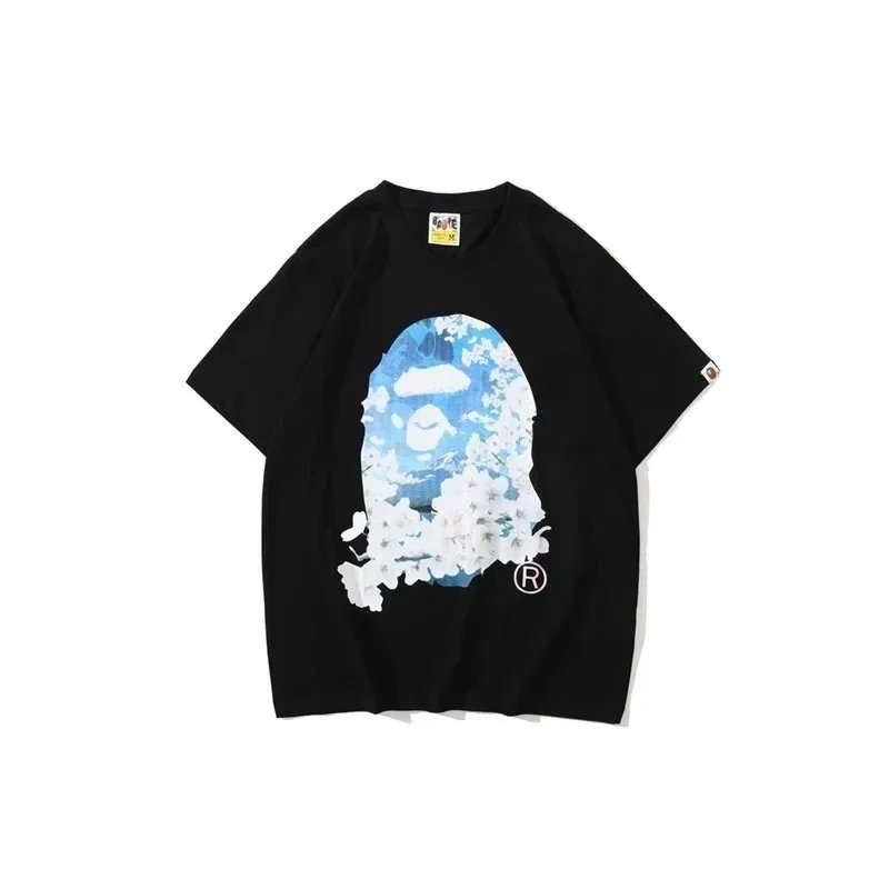 A Bathing Ape T-Shirts Head Graphic — 5052 black