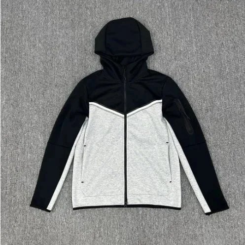 Black with Light Gray (Full Sleeve) Top