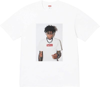 A Collection of Printed T-Shirts from the New York Streetwear Brand Supreme - rep koszulki