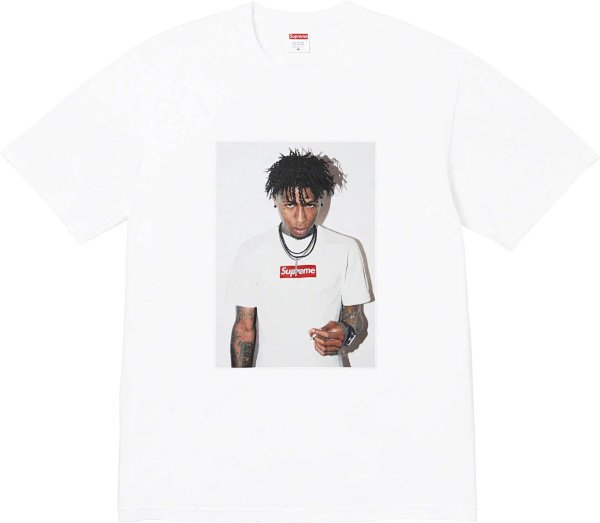 A Collection of Printed T-Shirts from the New York Streetwear Brand Supreme