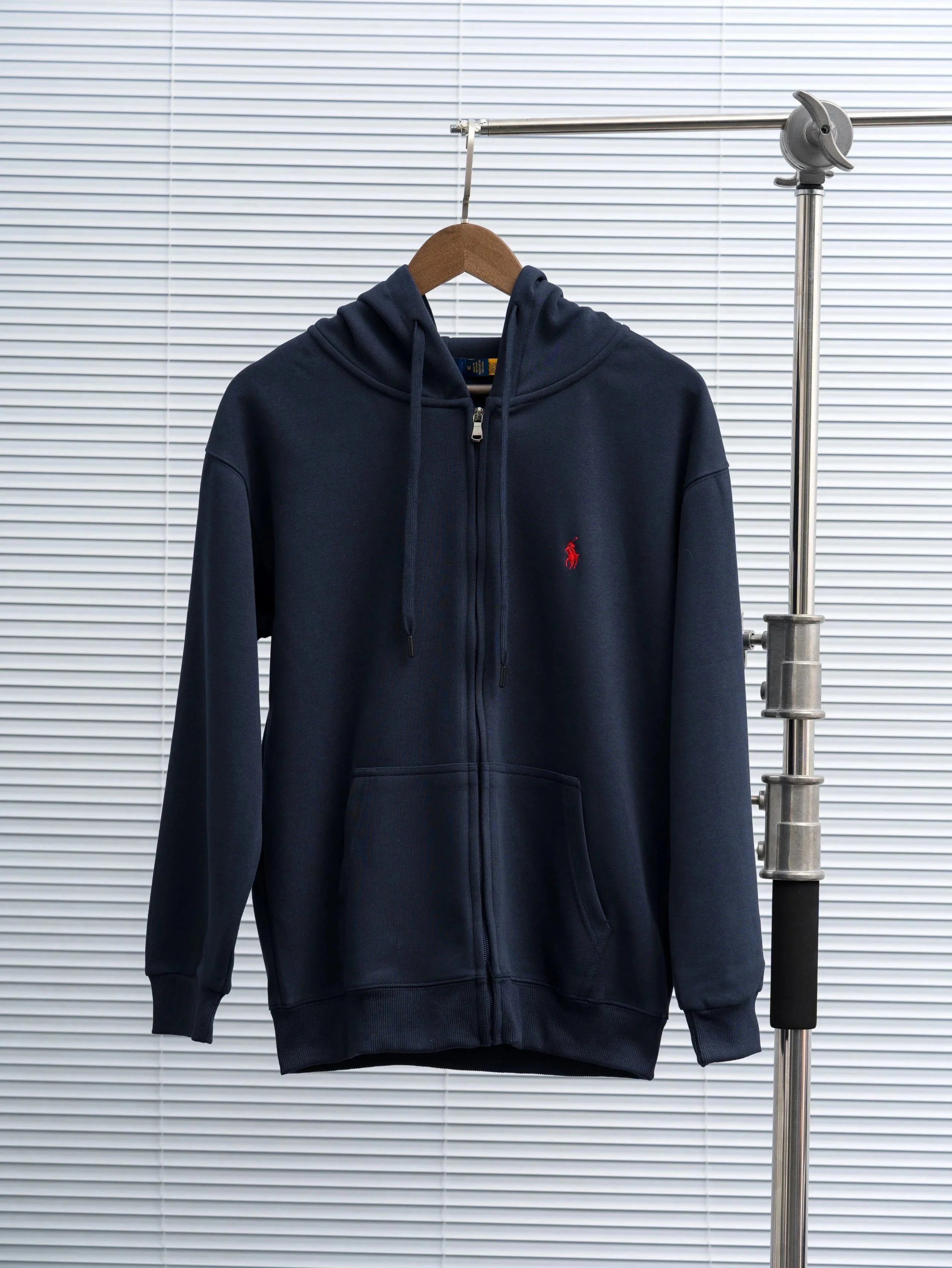Tibetan blue and red label top