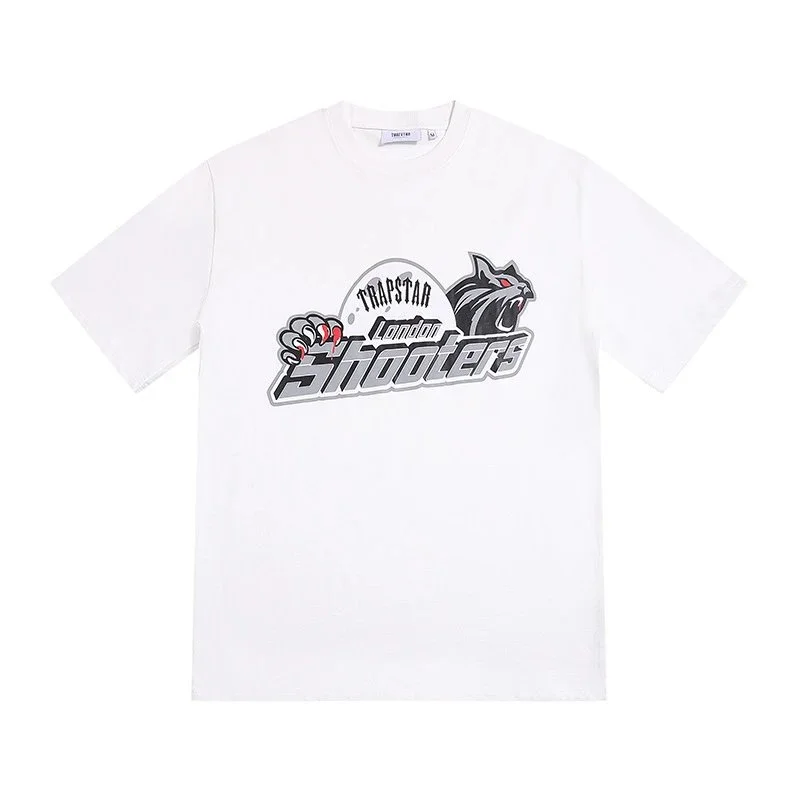 Trapstar Great White Shark Double-sided Print Short-sleeved T-shirt