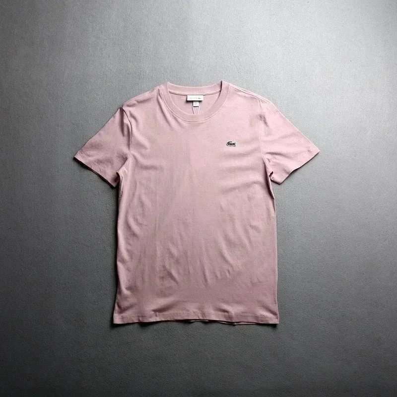 Lacoste Classic Solid-Color Crew-Neck T-Shirt