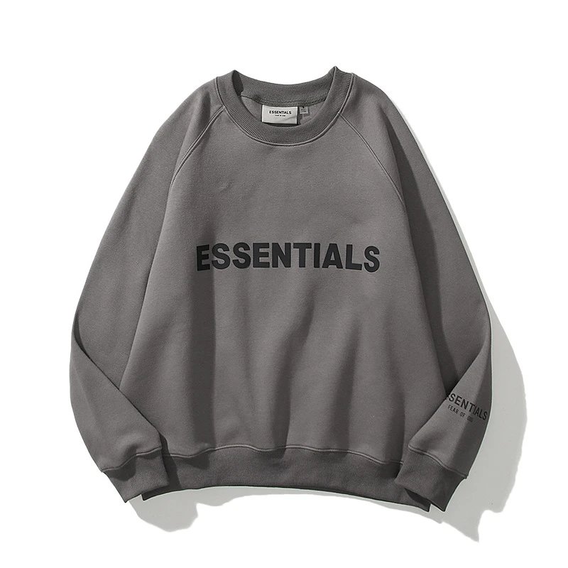 Round neck gray