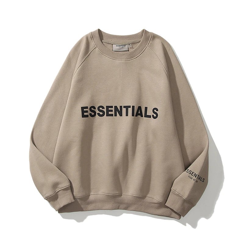 Round neck khaki