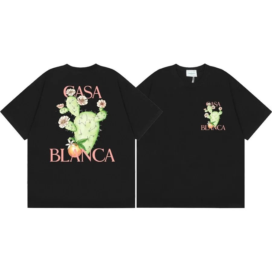 A Collection of Printed Short-Sleeve T-Shirts from Casablanca—The French "Light Luxury" Resortwear Brand - rep Casablanca