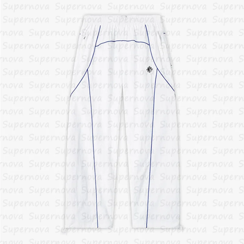 VICINITY Quick-Drying Athletic Pants with White Piping - rep spodnie