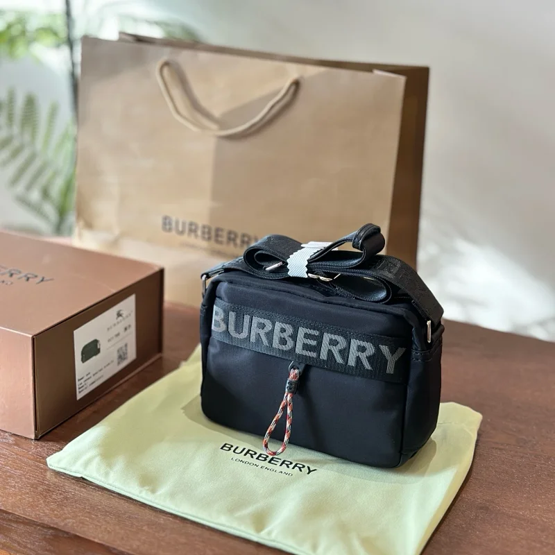 Burberry Crossbody Bags Nylon Bag with Front Zip Pocket — B 9