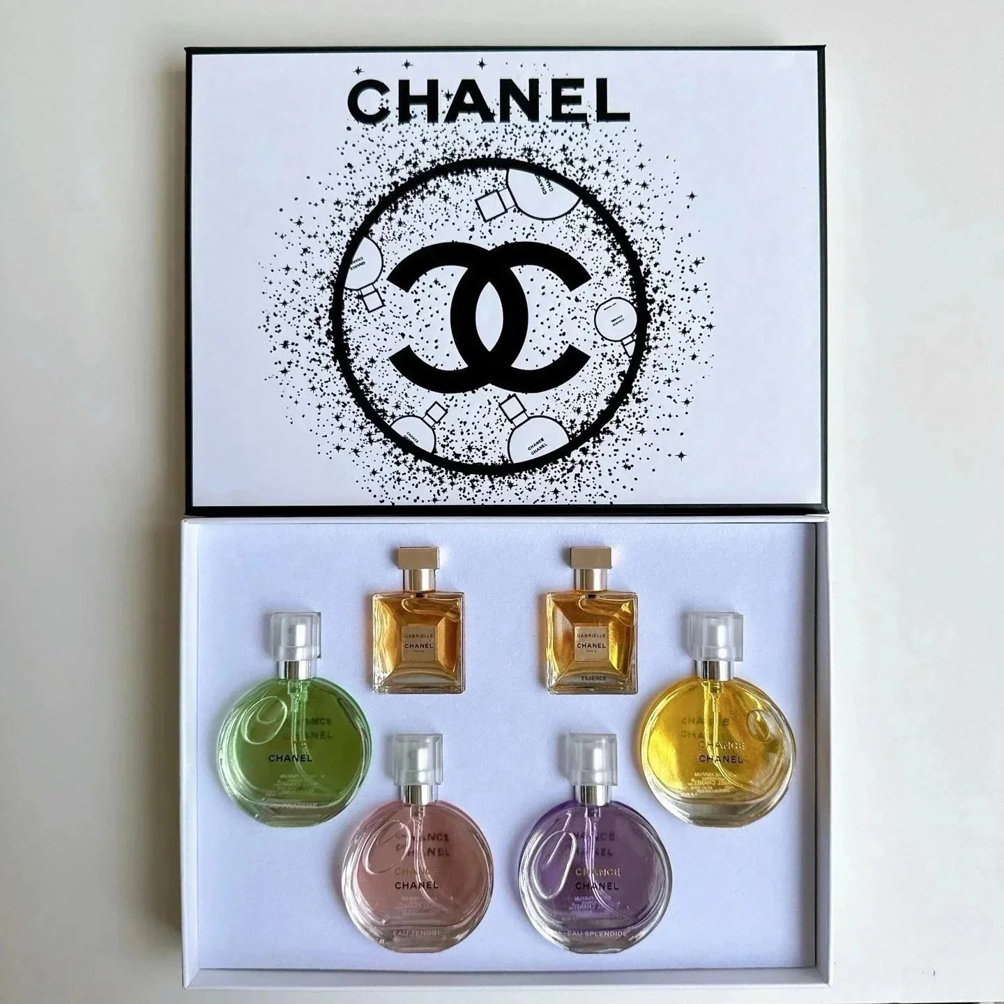 Louis Vuitton Perfume Gift Set Collection — Chanel No. 5 Eau de Parfum – 30ml × 4, 10ml × 2