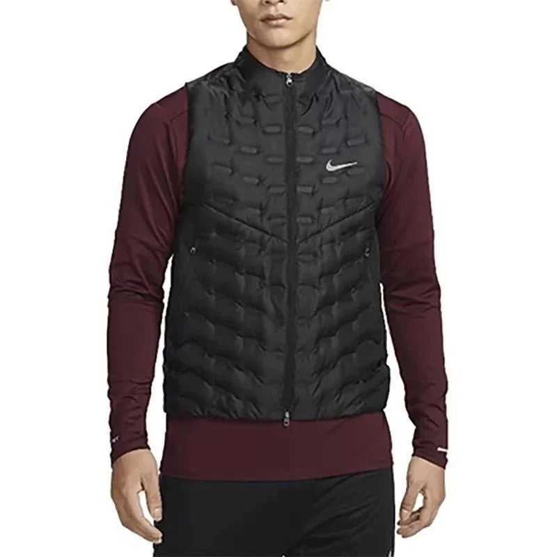 Nike Vests Insulated Zip-Front Vest — 3-Black Vest