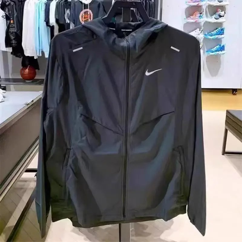 Nike Vests Insulated Zip-Front Vest — 18-Black sun-protective clothing