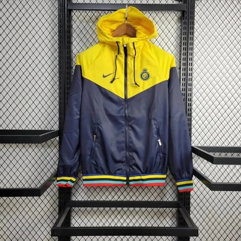 Adidas Jackets Football Club Windbreaker Jacket — Al-Nassr Riyadh