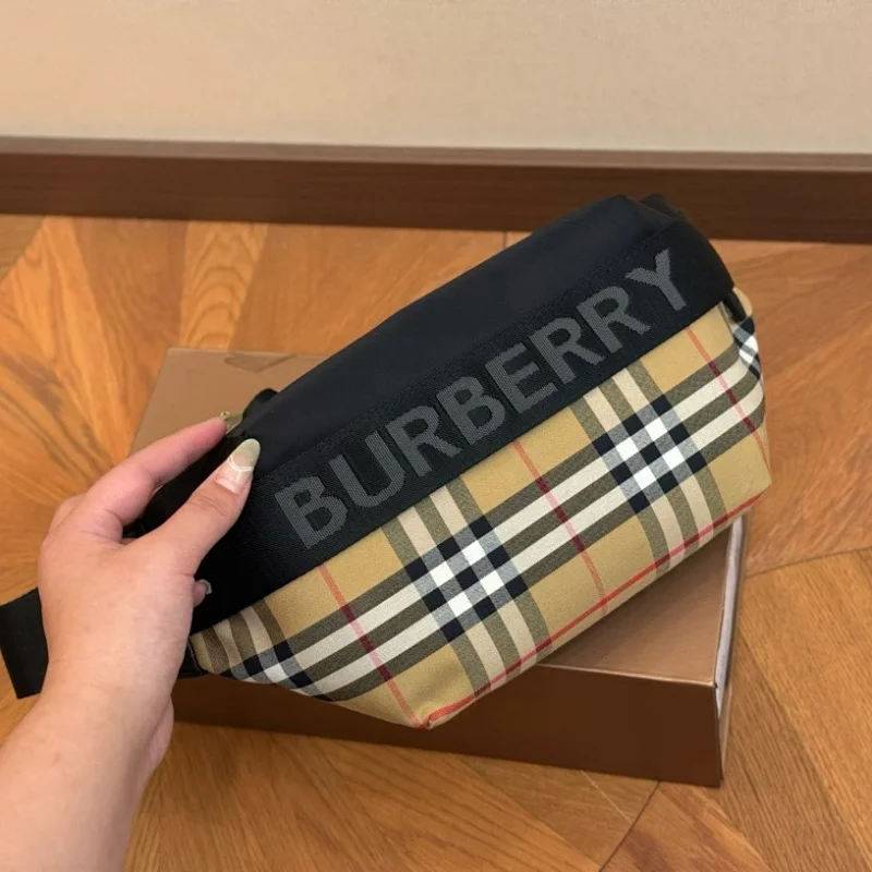 Burberry Crossbody Bags Nylon Bag with Front Zip Pocket — B 7