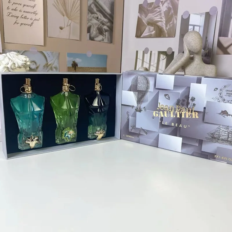 Louis Vuitton Perfume Gift Set Collection — Jean Paul Gaultier Le Male Sample Eau de Toilette 40ml x 3