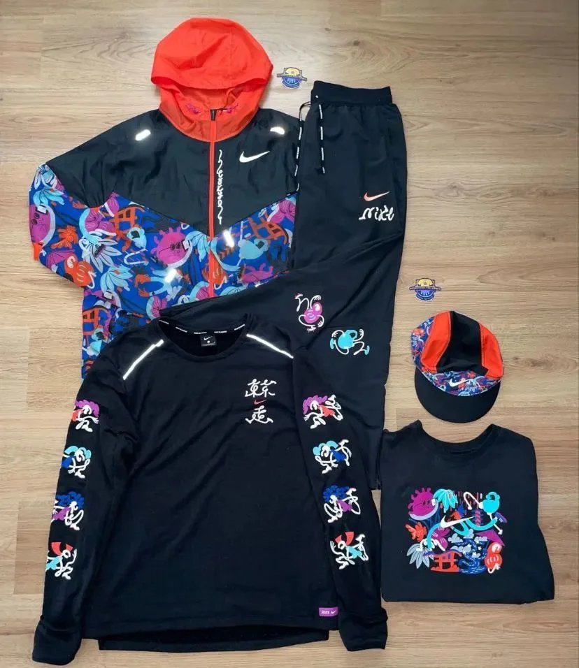 Nike Jackets Graphic Zip-Up Jacket — Tokyo Full range of suits (jacket pants jacket)