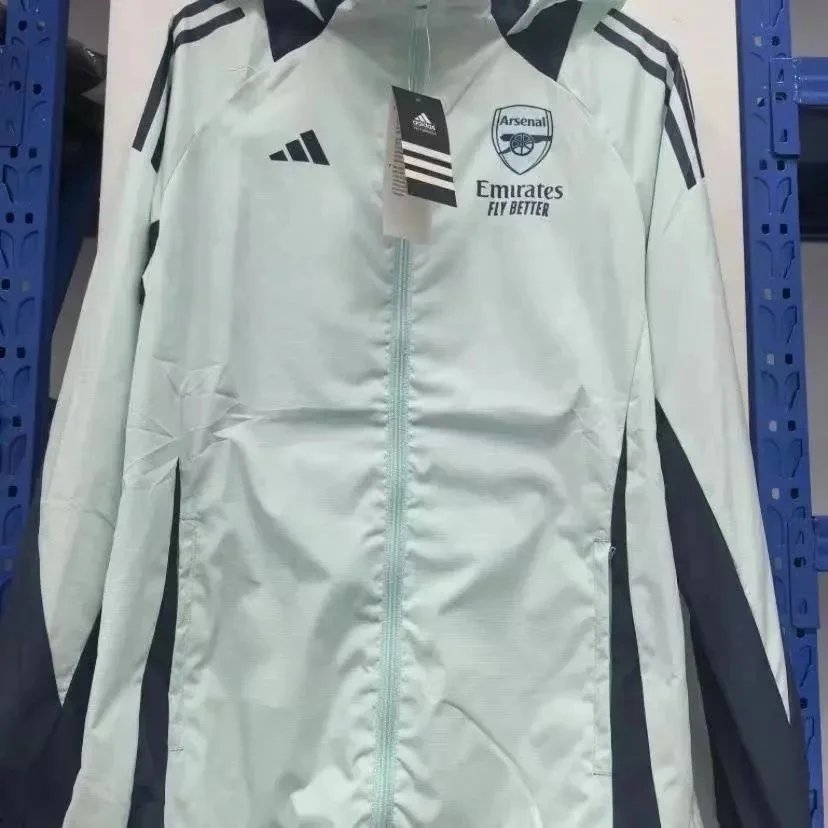 Adidas Jackets Football Club Windbreaker Jacket — Arsenal