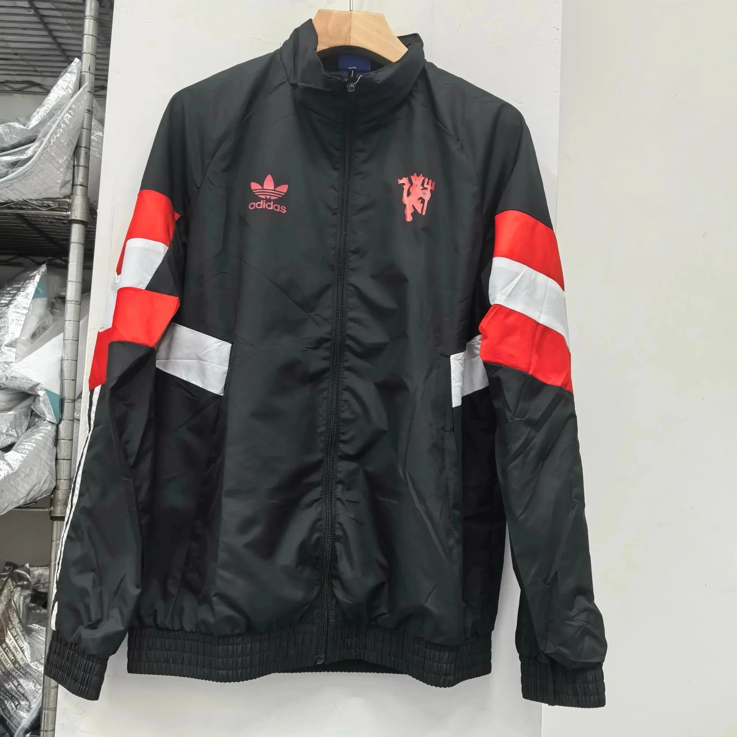Adidas Jackets Football Club Windbreaker Jacket — Manchester United’s new model