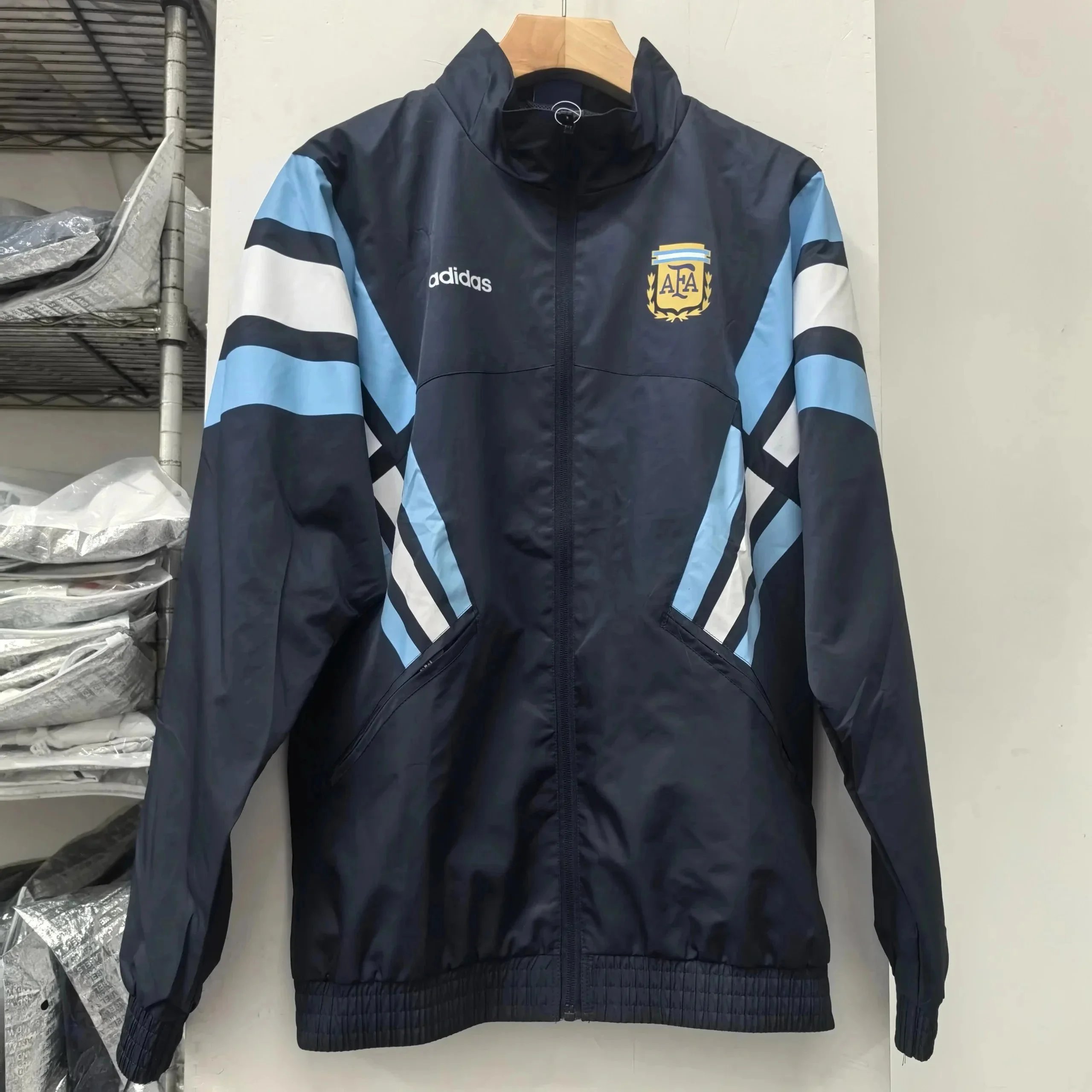 Adidas Jackets Football Club Windbreaker Jacket — Argentina’s new model