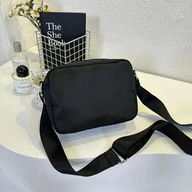 Burberry Crossbody Bags Nylon Bag with Front Zip Pocket product detail image 12