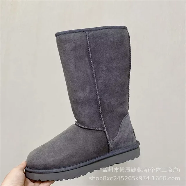 Unbranded Boots Faux Suede Shearling-Lined Snow product detail image 36