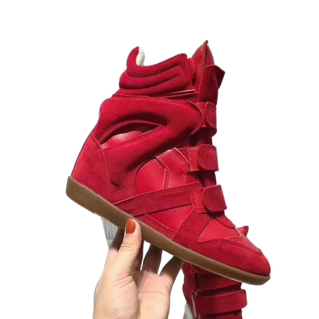 Isabel Marant Sneakers Bekett high-top wedge with hook-and-loop straps image 5