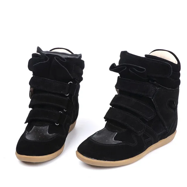 Isabel Marant Sneakers Bekett high-top wedge with hook-and-loop straps product detail image 16