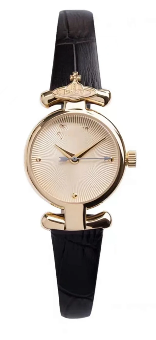Vivienne Westwood Watches Quartz watch with orb-logo dial, date window and metal link bracelet product detail image 19
