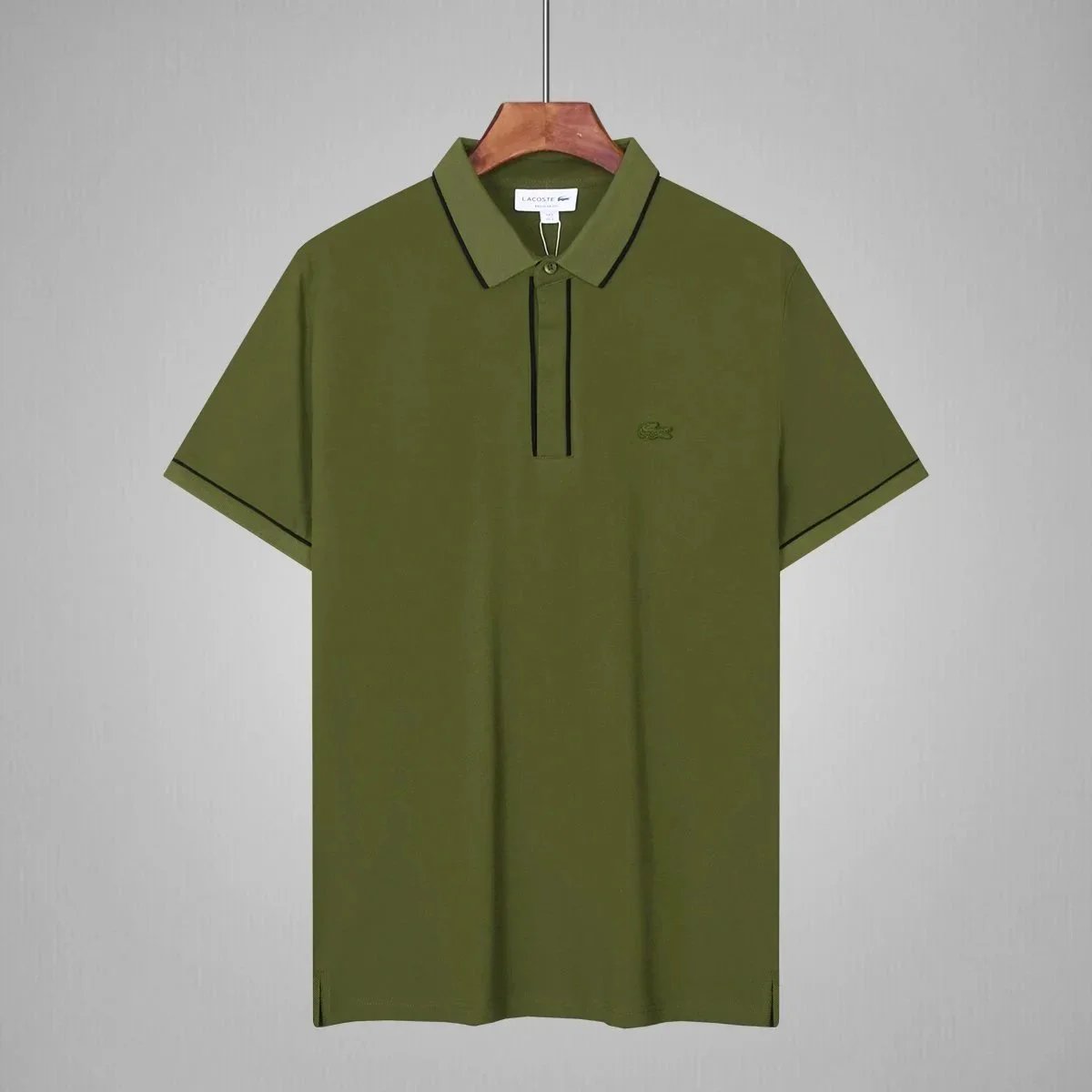 Lacoste Shirts Short-Sleeve Color-Block Polo Shirt — 5