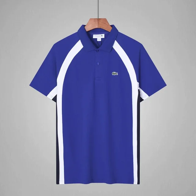 Lacoste Shirts Short-Sleeve Color-Block Polo Shirt product detail image 4