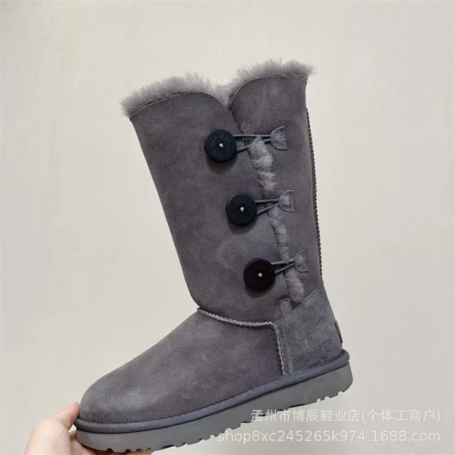 Unbranded Boots Faux Suede Shearling-Lined Snow product detail image 45