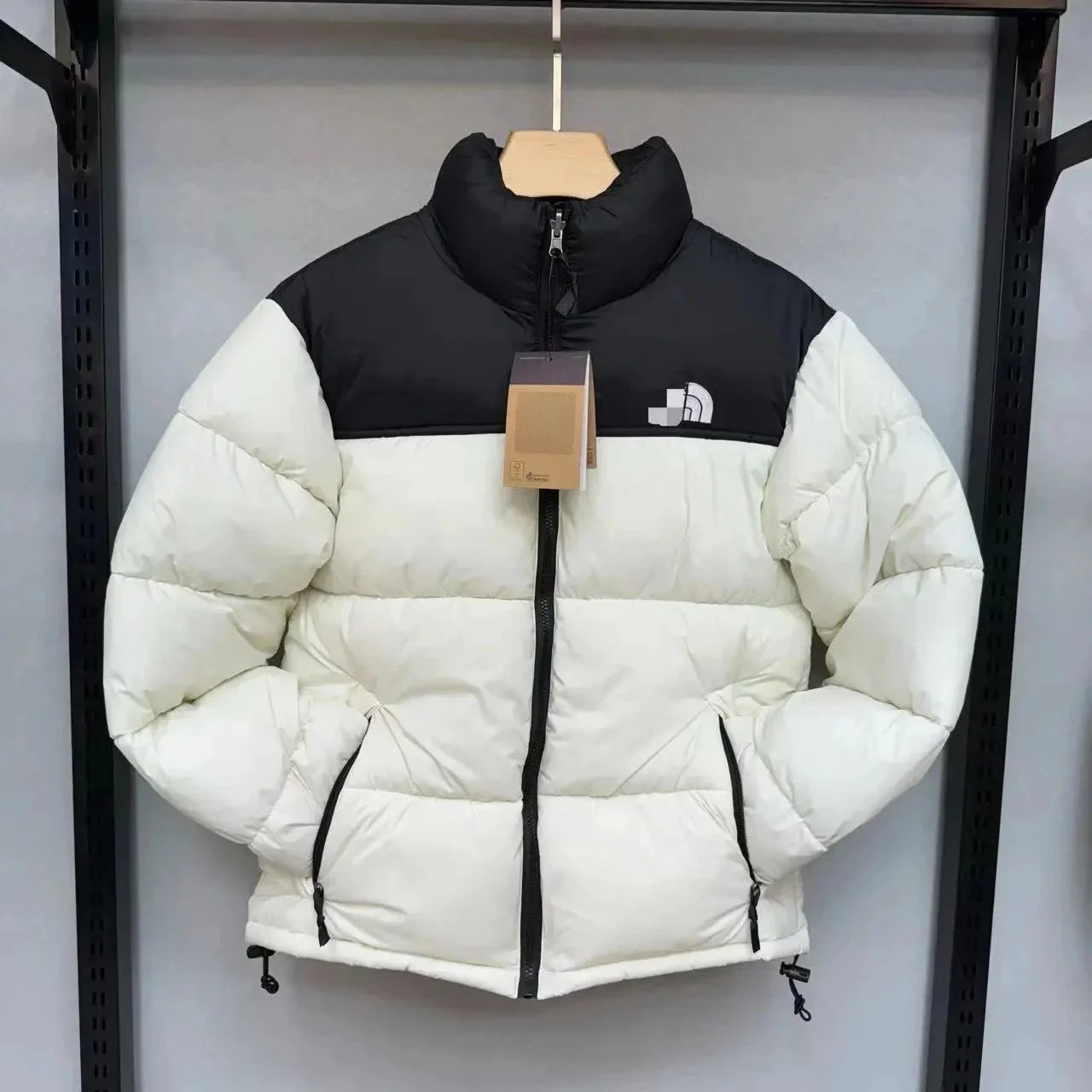 The North Face Down Jackets 1996 color-block puffer jacket image 8