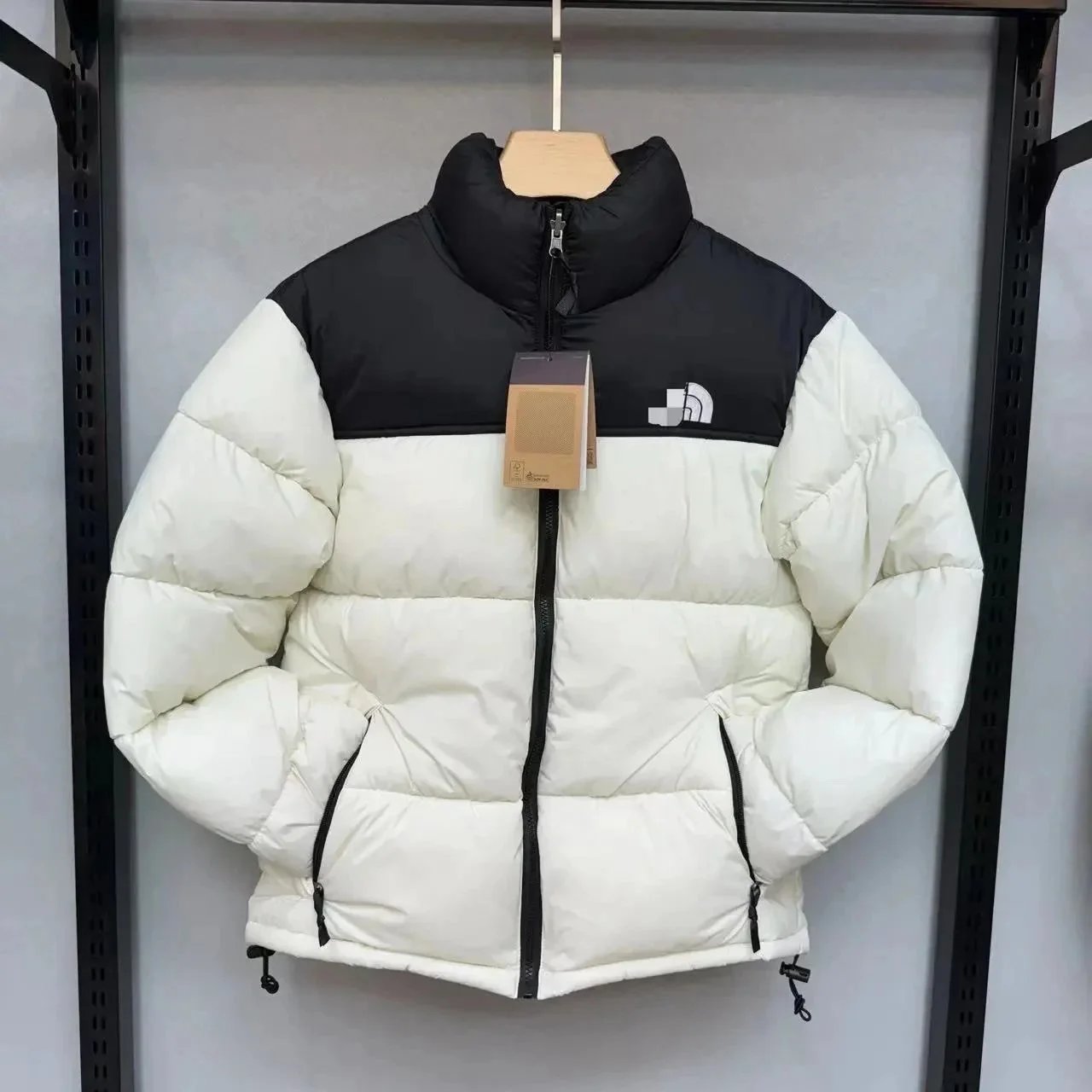The North Face Down Jackets 1996 color-block puffer jacket — B-3