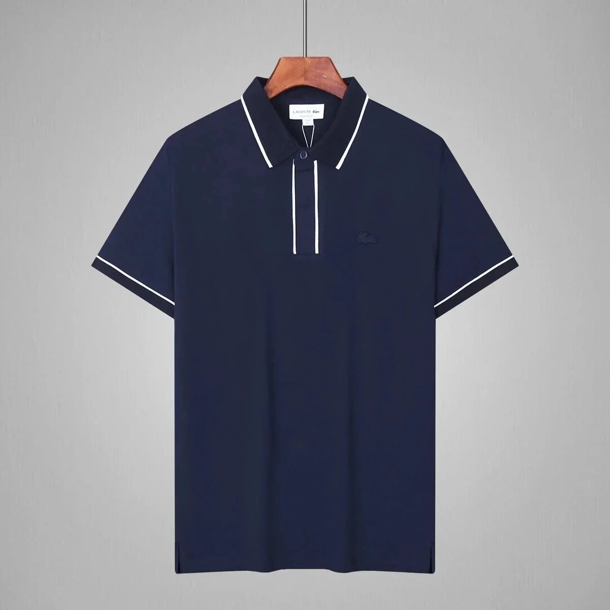 Lacoste Shirts Short-Sleeve Color-Block Polo Shirt — 4